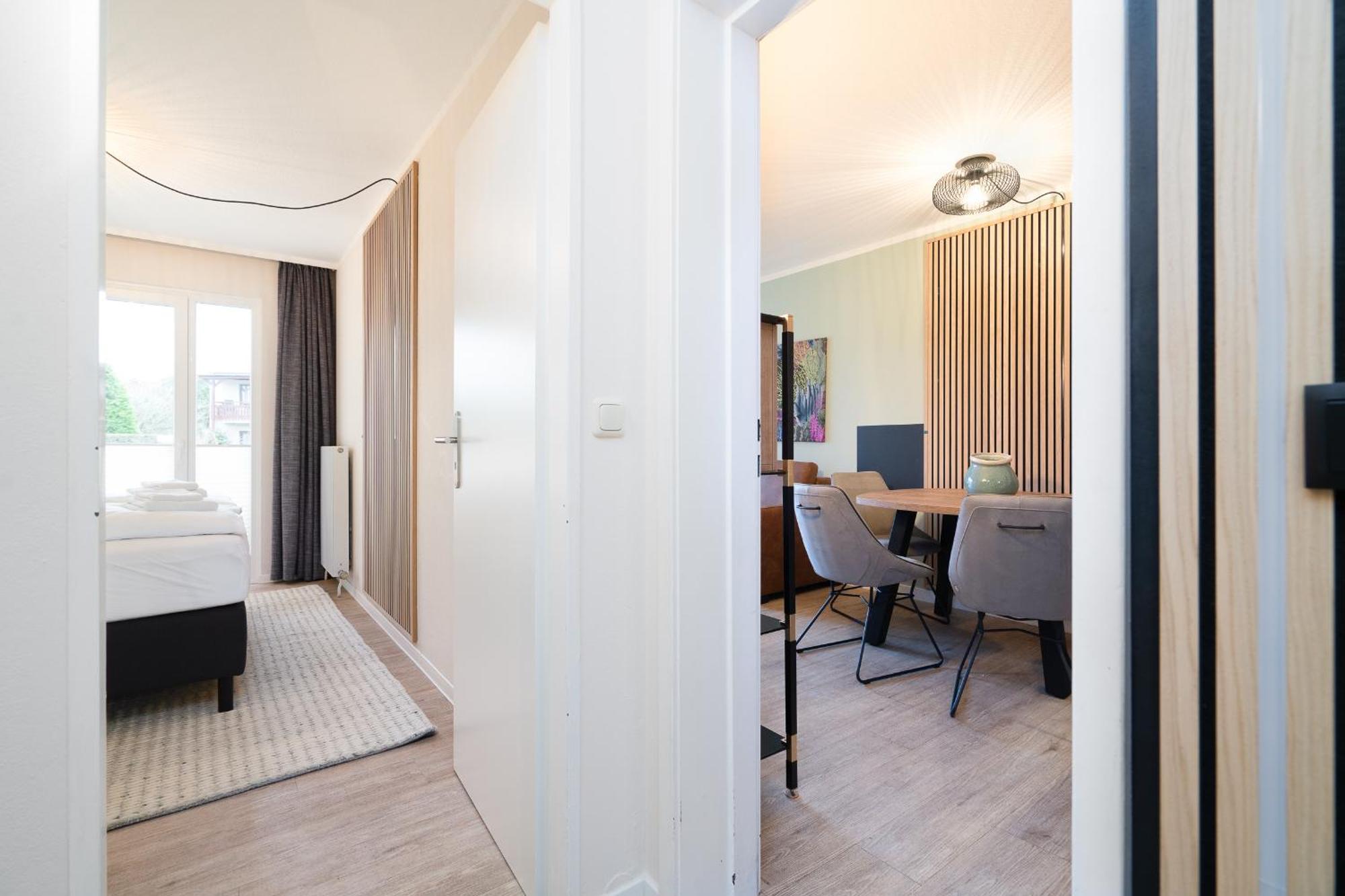 Das Solaris 11 Beach Apartment Mit Gemeinschaftssauna Und Grillplatz 格洛米茨 外观 照片