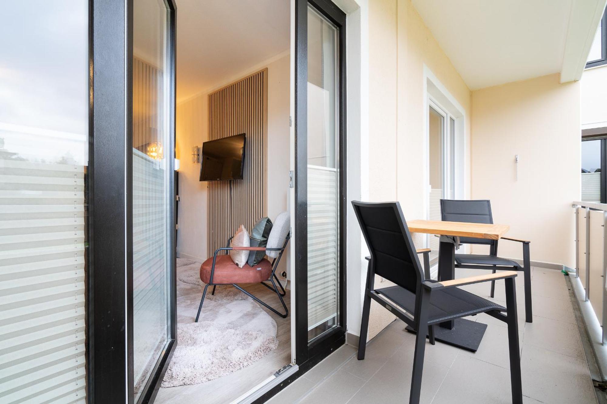 Das Solaris 11 Beach Apartment Mit Gemeinschaftssauna Und Grillplatz 格洛米茨 外观 照片