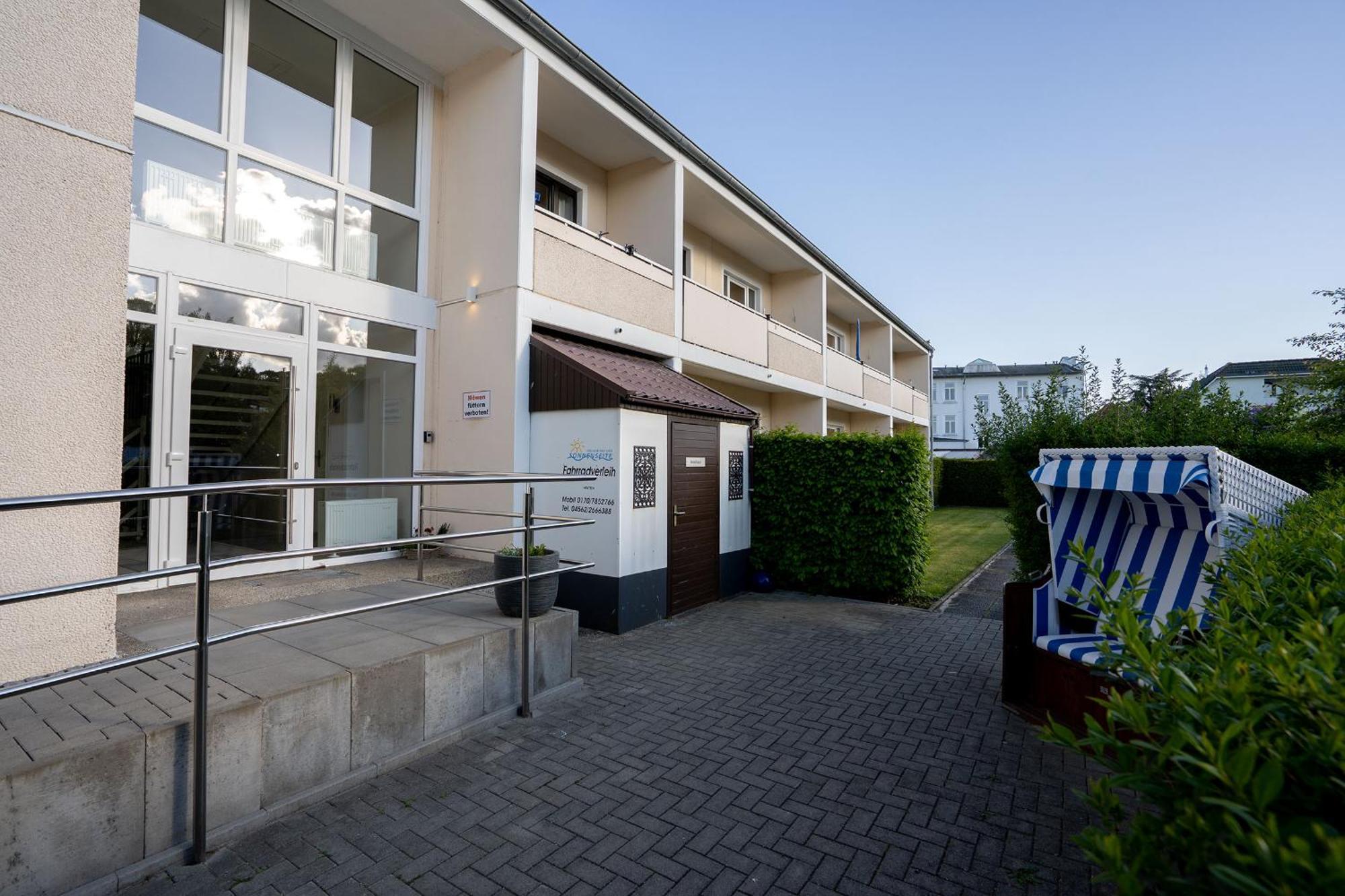 Das Solaris 11 Beach Apartment Mit Gemeinschaftssauna Und Grillplatz 格洛米茨 外观 照片